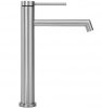 REA - Bateria Umywalkowa FOSS Nikiel Szczotkowany / Nickel Brush INOX wysoka